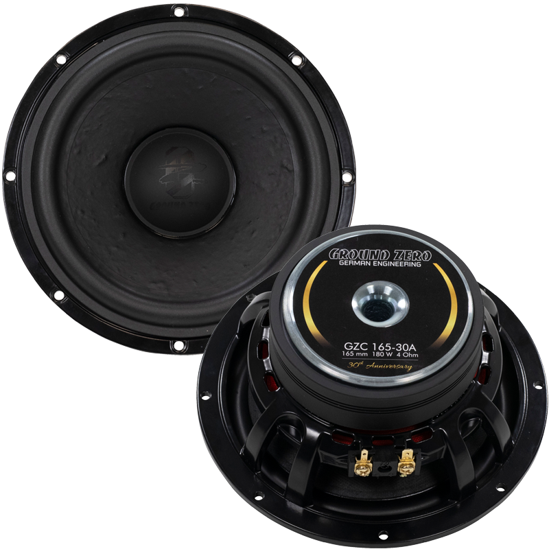 Ground Zero GZC 165-30A, 16.5 cm, komponentiniai garsiakalbiai, 220W