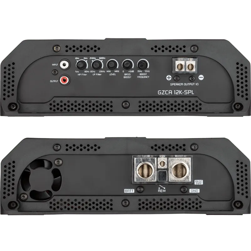 Ground Zero GZCA 12K-SPL, 13700W 1 kanalo 1 - omo D klasės garso stiprintuvas