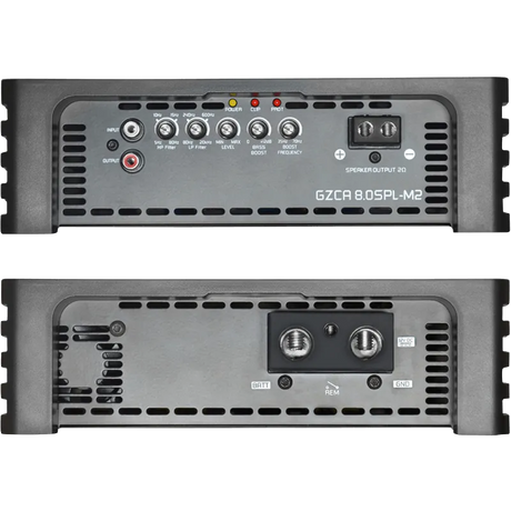 Ground Zero GZCA 8.0SPL-M2, Competition serijos SPL automobilinis garso stiprintuvas