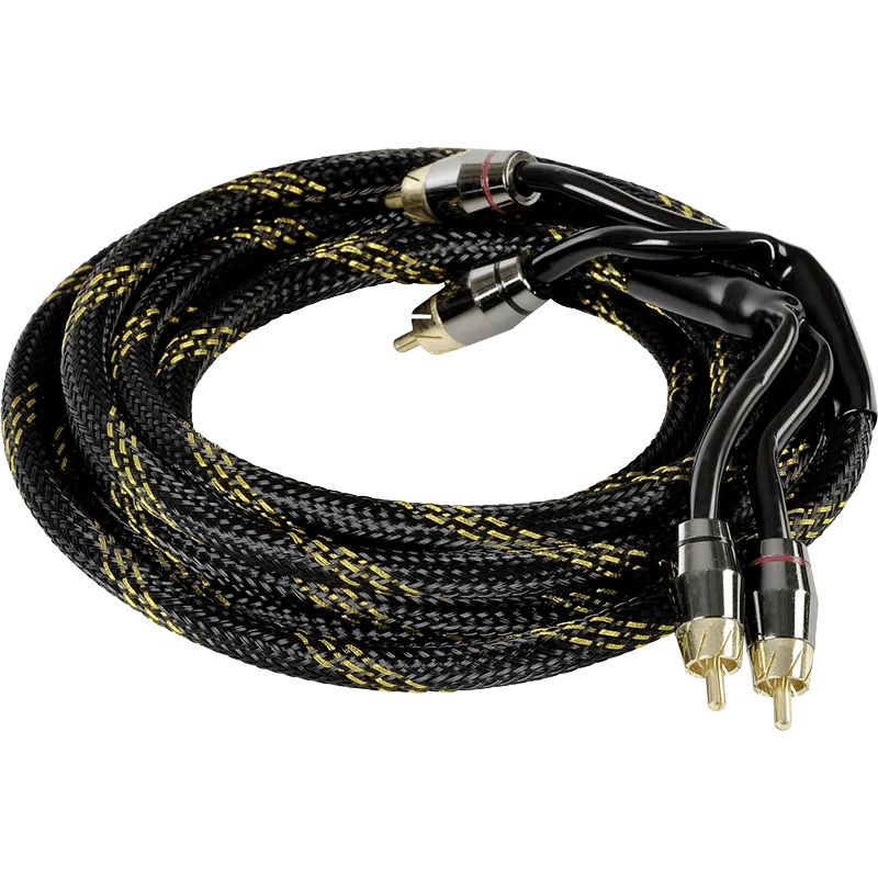 Ground Zero GZCC 5.49X-TP, aukštos klasės RCA laidas