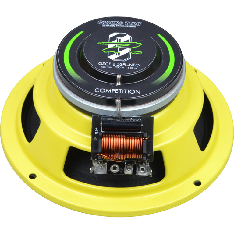 Ground Zero GZCF 6.5SPL-NEO - Garsiakalbio vidinė dalis su ritėmis