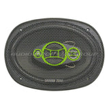 Ground Zero GZCF 7104XSPL Green - Žalios spalvos detalės ant grotelių