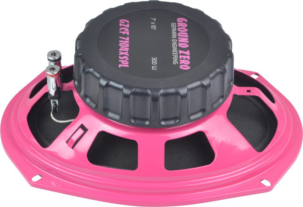 Ground Zero GZCF 7104XSPL Pink - Rožinis garsiakalbio korpusas su jungtimis
