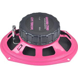 Ground Zero GZCF 7104XSPL Pink - Juodos gumos dangtelis su užrašais