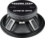 Ground Zero GZCM 10-4PPX - garsiakalbio tvirtinimo detalės ir laidų jungtys