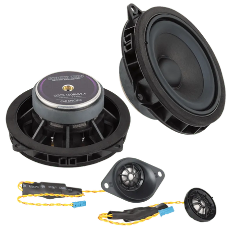 Ground Zero GZCS 100BMW-A, 10cm komponentiniai garsiakalbiai skirti BMW