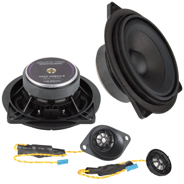Ground Zero GZCS 100BMW-B, 10cm komponentiniai garsiakalbiai skirti BM