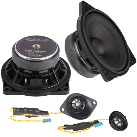 Ground Zero GZCS 100BMW-C, 10cm komponentiniai garsiakalbiai skirti BMW