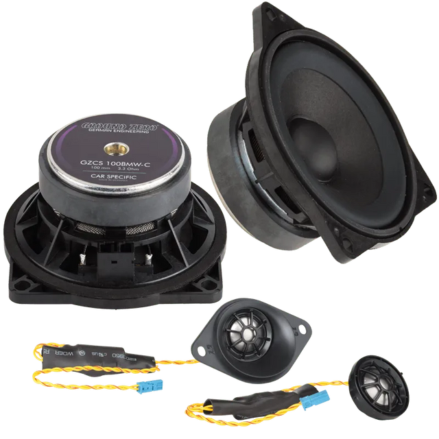 Ground Zero GZCS 100BMW-C, 10cm komponentiniai garsiakalbiai skirti BM