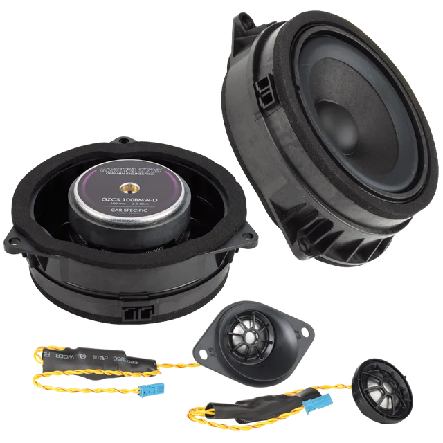 Ground Zero GZCS 100BMW-D, 10cm komponentiniai garsiakalbiai skirti BM