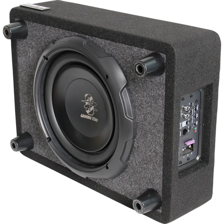 Ground Zero GZCS 25SUB ACT, 10″ aktyvus žemų dažnių garsiakalbis, 320W RMS