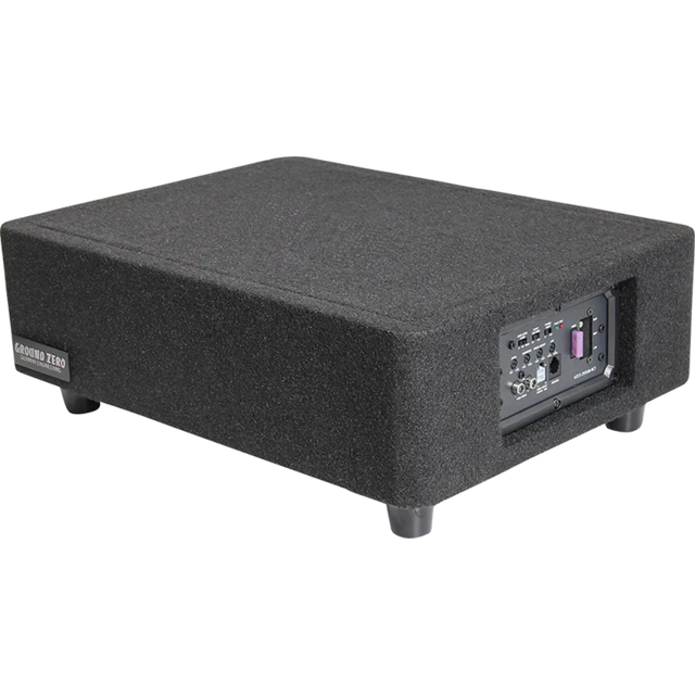 Ground Zero GZCS 25SUB ACT, 10″ aktyvus žemų dažnių garsiakalbis, 320W RMS