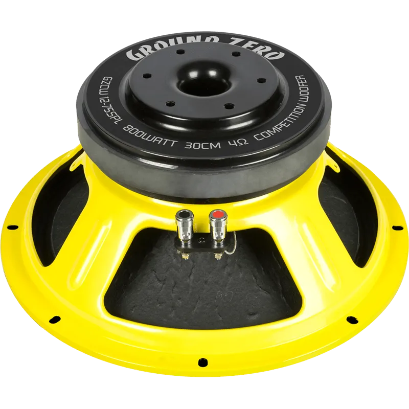 Ground Zero GZCW 12-75SPL, žemų dažnių garsiakalbis automobiliui