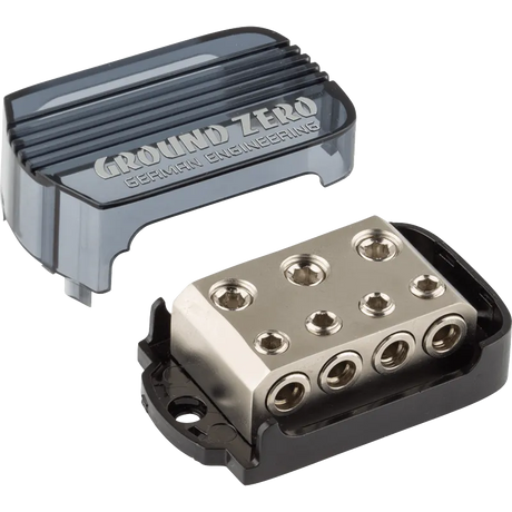 Ground Zero GZDB 3.50/4.20, saugiklių laikiklis su akumuliatoriaus terminalu