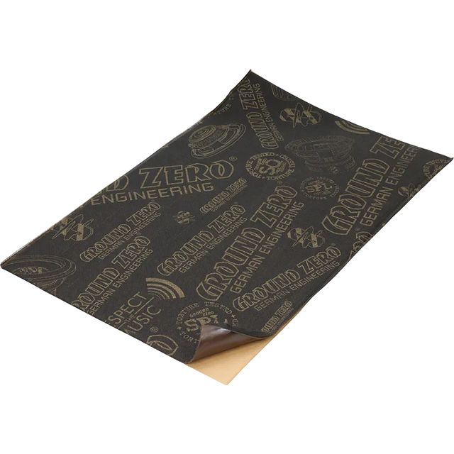 Ground Zero GZDM 1400NB-GOLD, 3mm aukštos klasės garsą slopinanti medž
