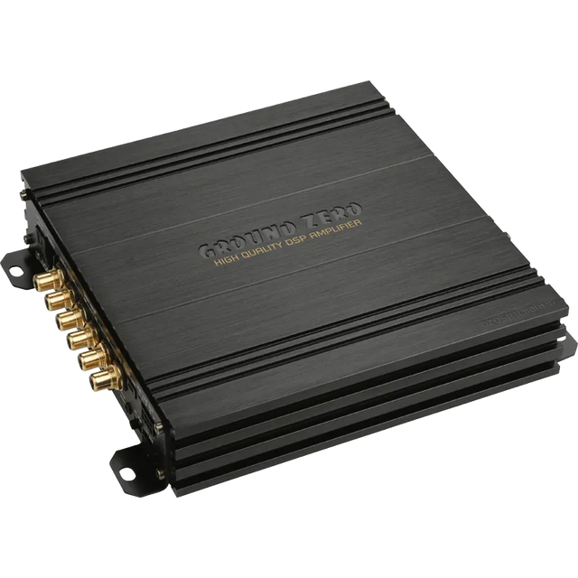 Ground Zero GZDSP 4.80AMP, 4-rių kanalų stiprintuvas su DSP