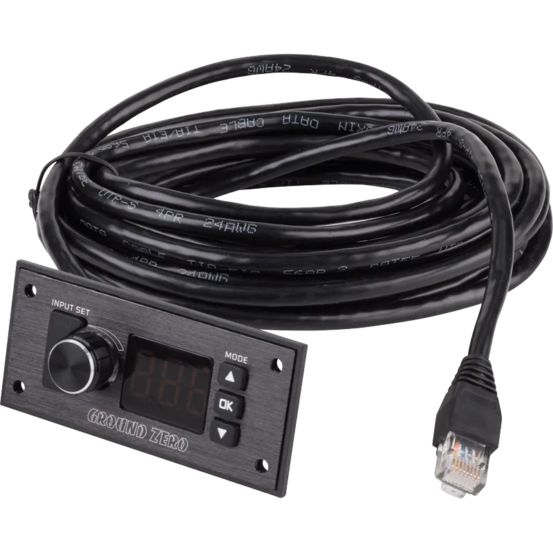 Ground Zero GZDSP REMOTE, valdymo pultas su LCD ekranu