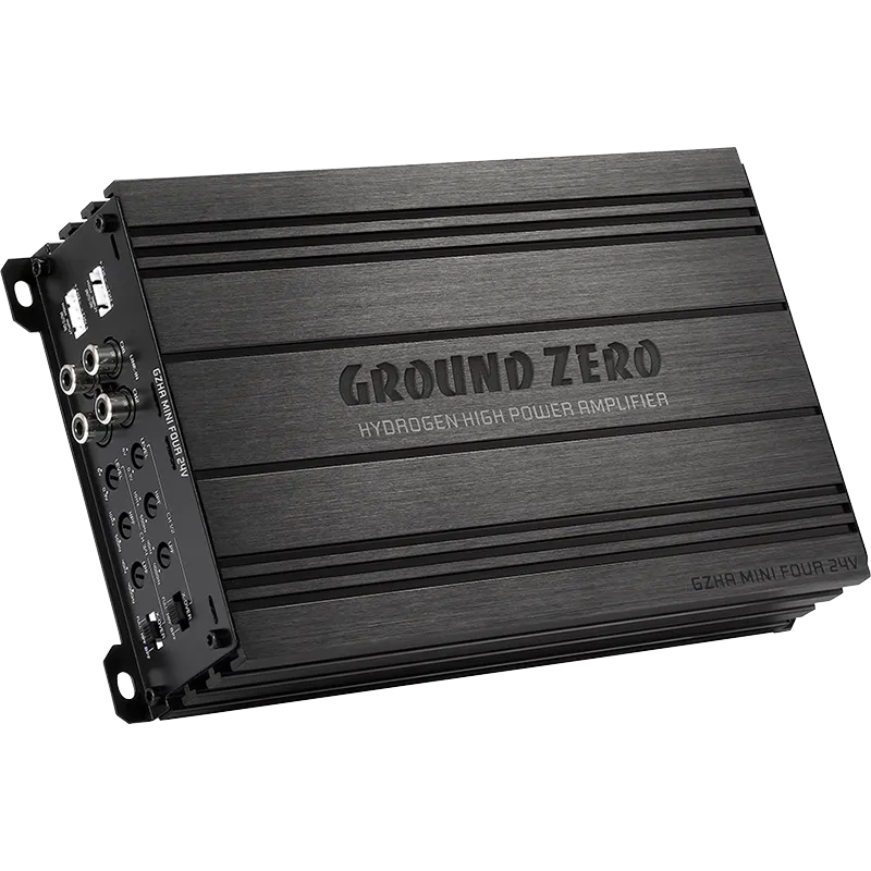 Ground Zero GZHA MINI FOUR 24V, automobilinis garso stiprintuvas