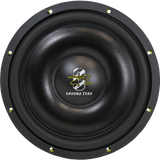 Ground Zero GZHW 12SPL-D2 FLAT - garsiakalbio priekinė dalis su logotipu