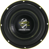 Ground Zero GZHW 20XSPL-D1, automobilinis žemų dažnių garsiakalbis