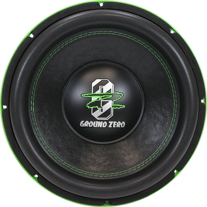 Ground Zero GZHW 30XSPL-D1 GREEN, SPL automobilinis žemų dažnių garsia
