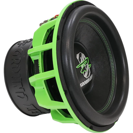 Ground Zero GZHW 30XSPL-D1 GREEN, SPL automobilinis žemų dažnių garsiakalbis