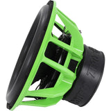 Ground Zero GZHW 38SPL GREEN - Ryškiai žalios spalvos metalinis krepšys su juodu logotipu