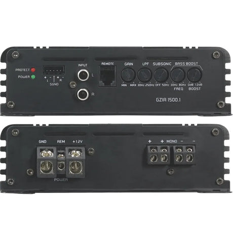 Ground Zero GZIA 1500.1, automobilinis mono garso stiprintuvas