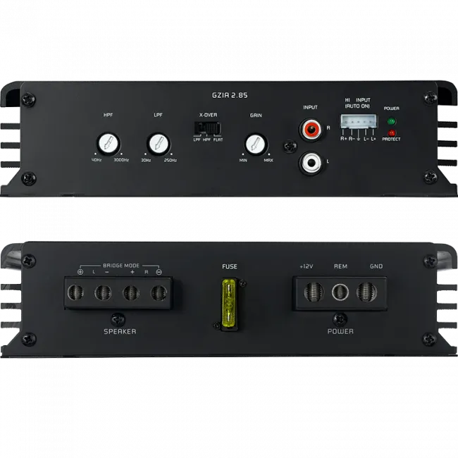 Ground Zero GZIA 2.85, automobilinis garso stiprintuvas