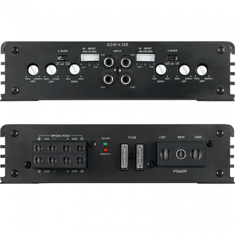 Ground Zero GZIA 4.120, automobilinis garso stiprintuvas
