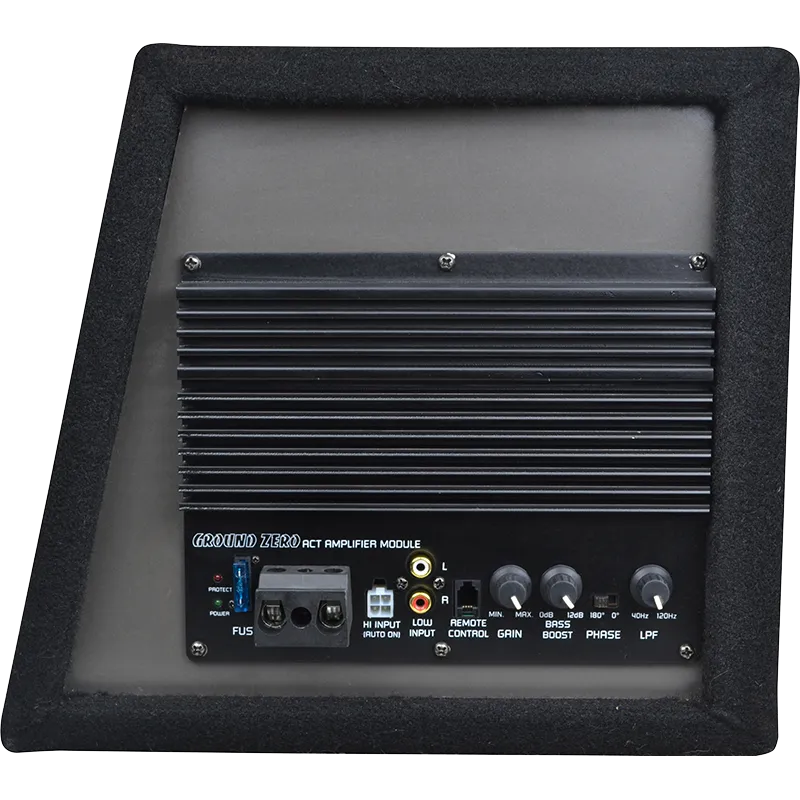 Ground Zero GZIB 200XBR-ACT, 200W automobilinė žemų dažnių garso kolon