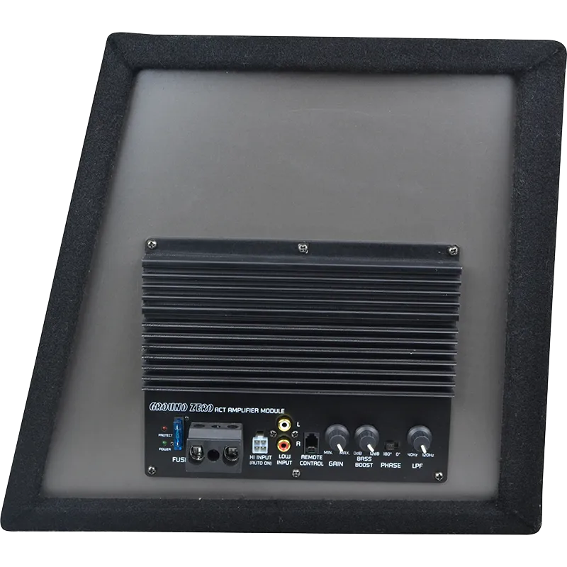 Ground Zero GZIB 250XBR-ACT, 250W automobilinė žemų dažnių garso kolon