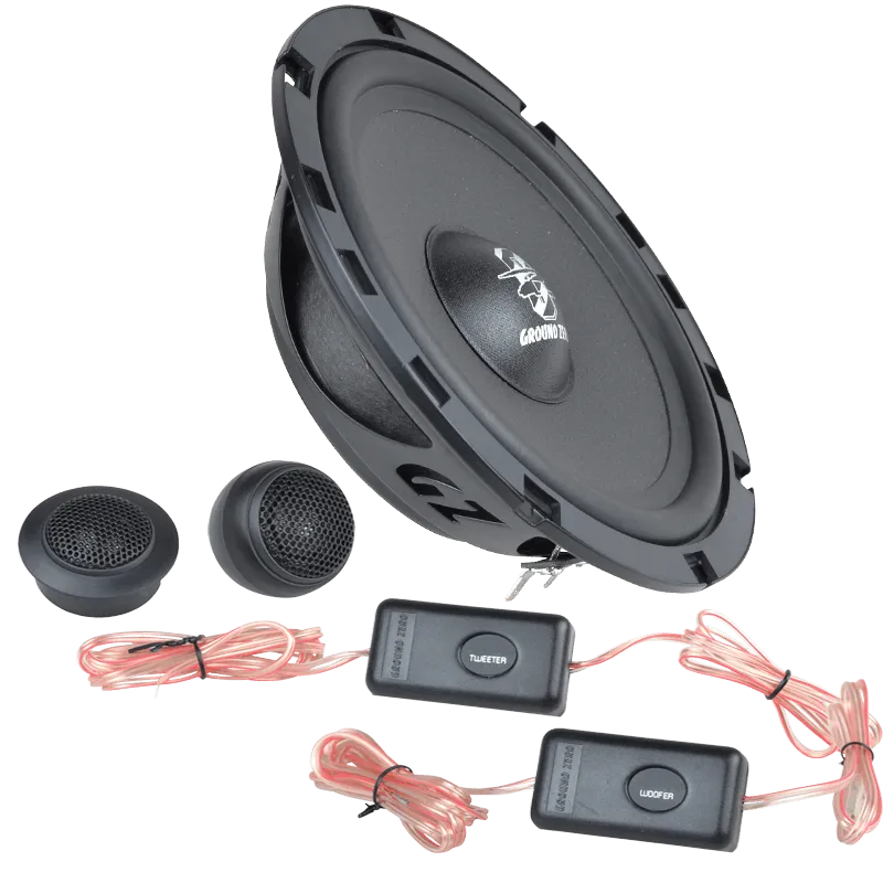 Ground Zero GZIC 650FX, komponentinė automobilinė garso sistema.