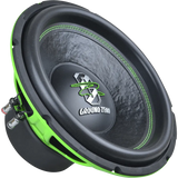 Ground Zero GZIW 12SPL GREEN, automobilinis žemų dažnių garsiakalbis