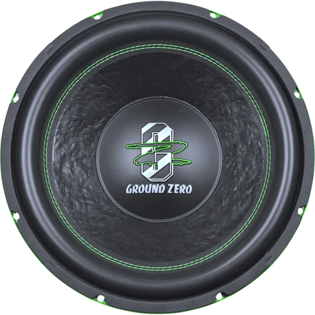 Ground Zero GZIW 12SPL GREEN, automobilinis žemų dažnių garsiakalbis