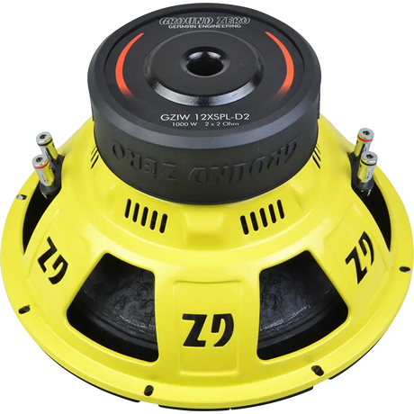 Ground-Zero GZIW 12XSPL-D2, 1000W automobilinis žemų dažnių garsiakalbis