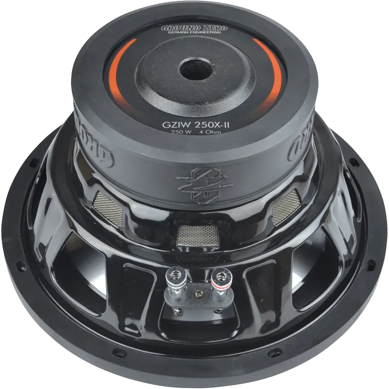 Ground Zero GZIW 250X-II, automobilinis žemų dažnių garsiakalbis