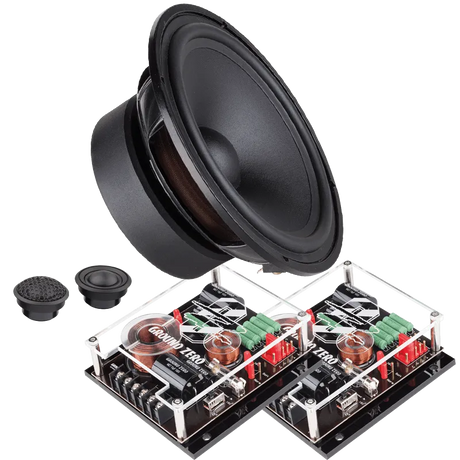 Ground Zero GZNC 1650SQ, komponentinių automobilinių garsiakalbių sistema