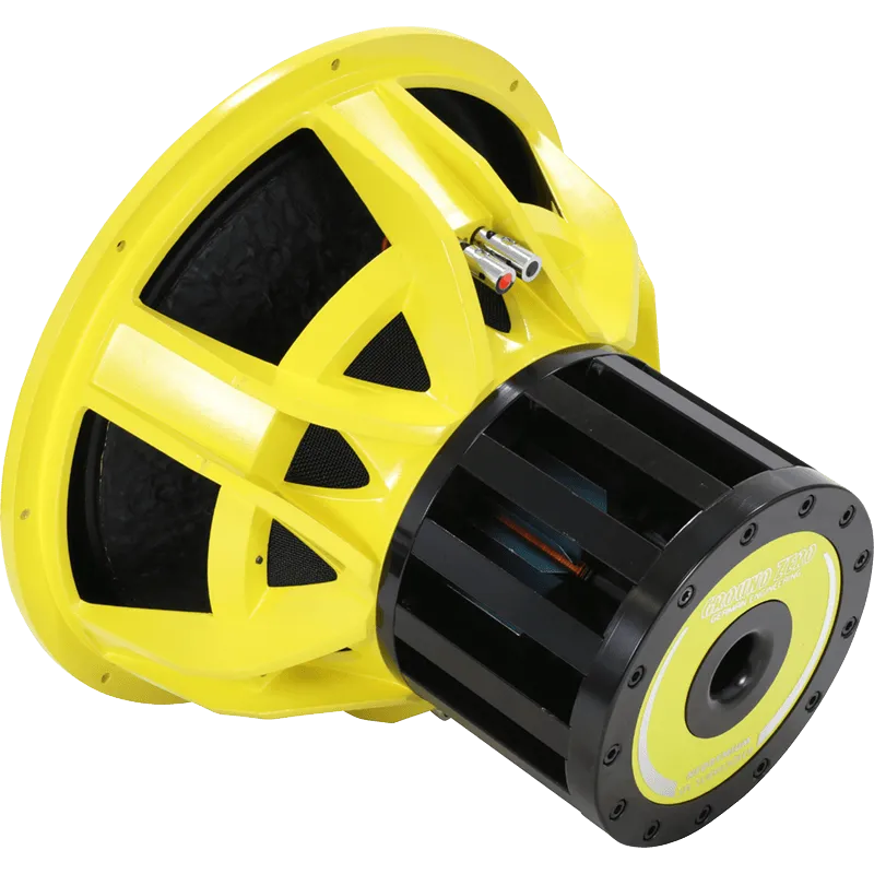 Ground Zero GZNW 38NEO-SPL, automobilinis žemų dažnių garsiakalbis