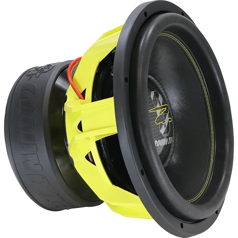 Ground Zero GZNW 38SPL-D1, automobilinis žemų dažnių garsiakalbis