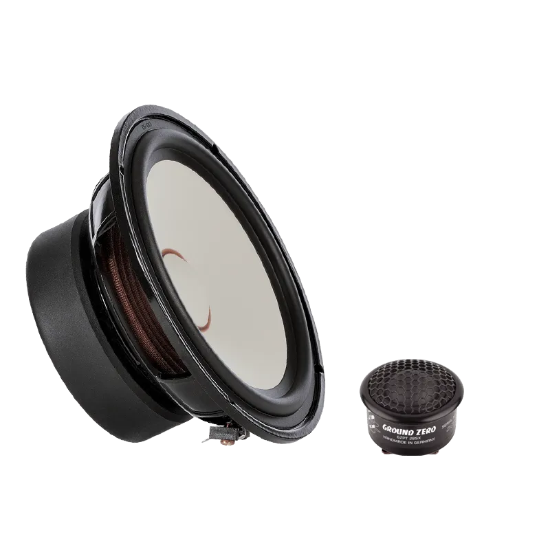 Ground Zero GZPC 165SQ-ACT, aktyvi komponentinių garsiakalbių sistema