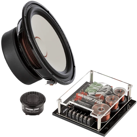 Ground Zero GZPC 165SQ, komponentinių garsiakalbių sistema automobiliui