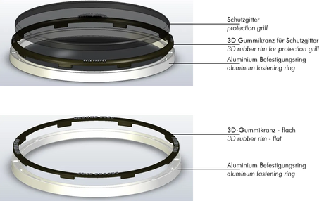 Ground Zero GZPG 250B, automobilinio garsiakalbio grotelės