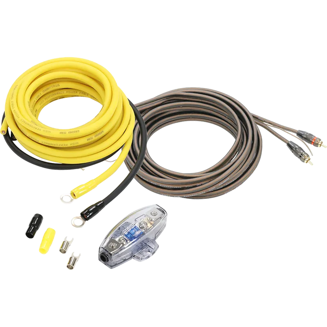 Ground Zero GZPK 10X-II, 10 mm² kabelių rinkinys stiprintuvo pajungimui