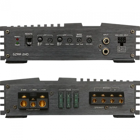 Ground Zero GZRA 2HD, automobilinis garso stiprintuvas