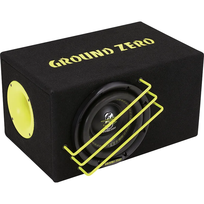 Ground Zero GZRB 20SPL, 1000W Automobilinė žemų dažnių garso kolonėlė