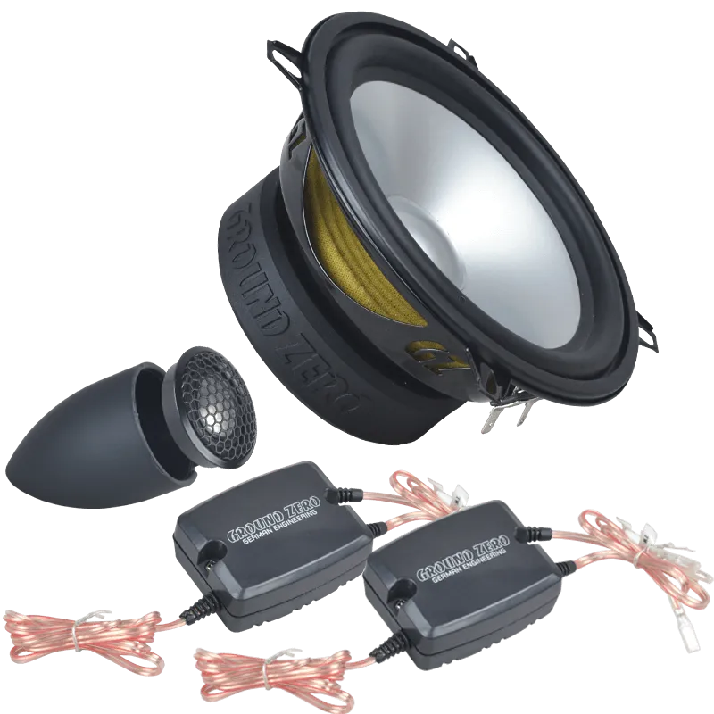 Ground Zero GZRC 130AL-IV, komponentinių garsiakalbių sistema