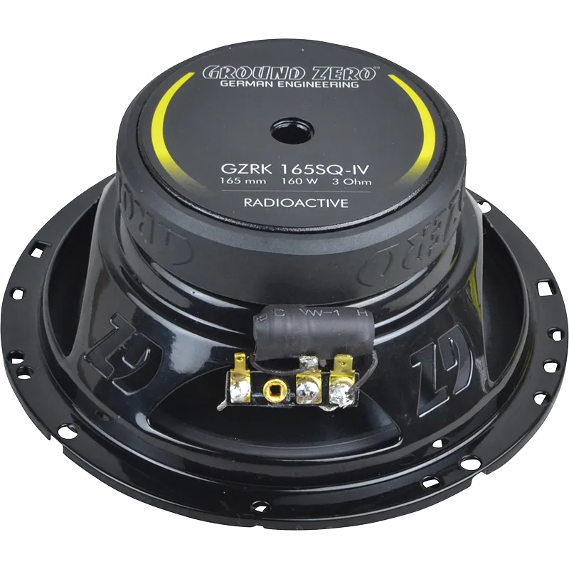 Ground Zero GZRC 165.2SQ-IV, SQ komponentinė automobilinių garsiakalbi