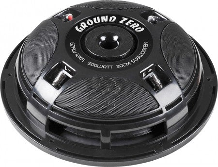 Ground Zero GZRW 12XFL - garsiakalbio jungtys su žymėjimais