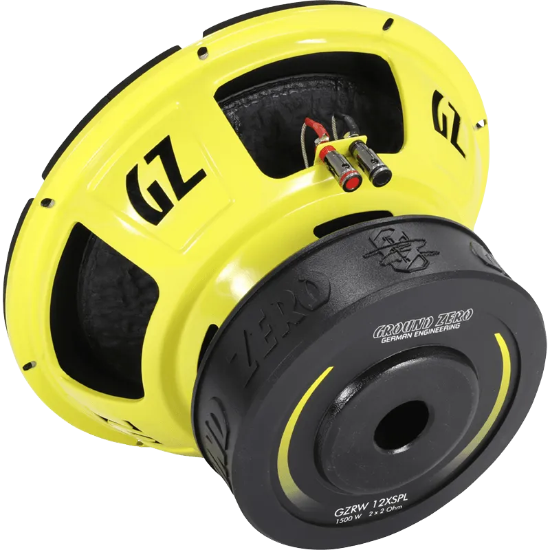 Ground Zero GZRW 12XSPL, automobilinis žemų dažnių garsiakalbis
